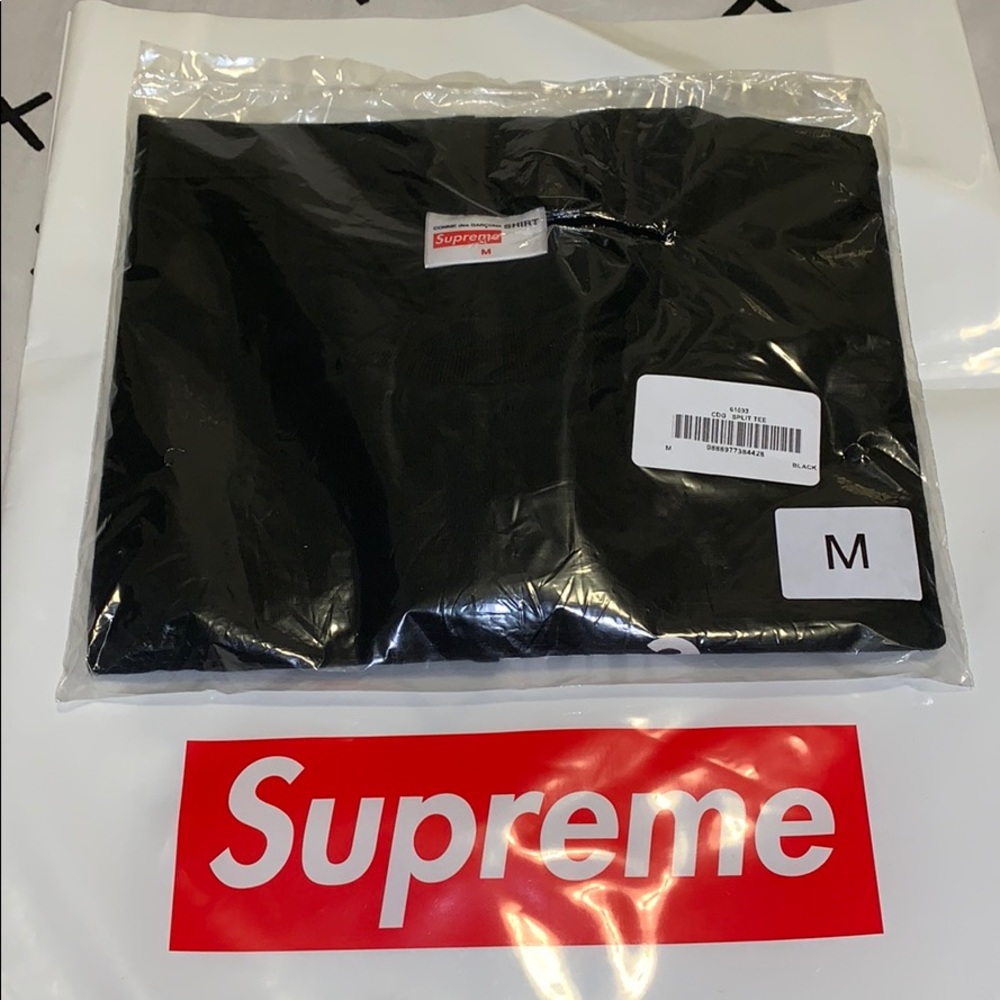 Suprem CDG Split Tee